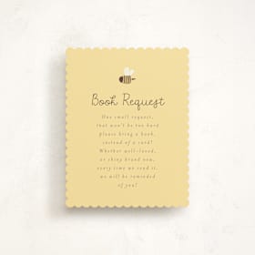Baby Shower Insert Cards