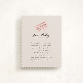 Baby Shower Insert Cards