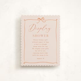 Baby Shower Insert Cards