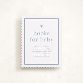 Baby Shower Insert Cards