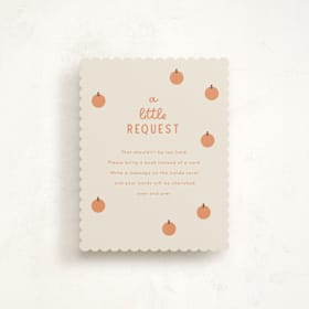 Baby Shower Insert Cards