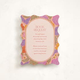 Baby Shower Insert Cards