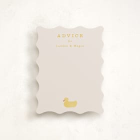 Baby Shower Insert Cards