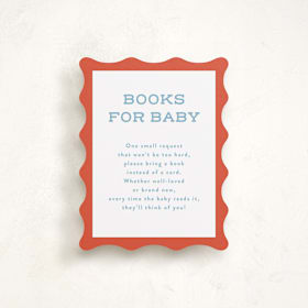 Baby Shower Insert Cards