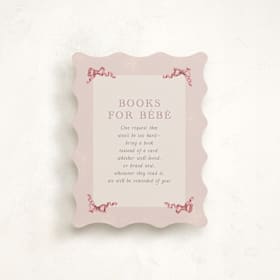 Baby Shower Insert Cards