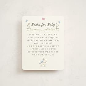 Baby Shower Insert Cards
