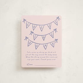 Baby Shower Insert Cards