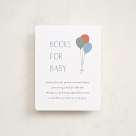 Baby Shower Insert Cards