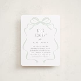 Baby Shower Insert Cards
