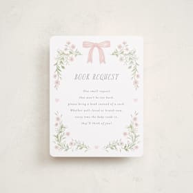 Baby Shower Insert Cards