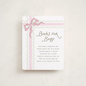 Baby Shower Insert Cards
