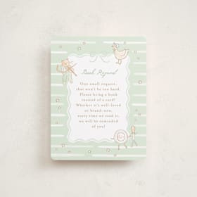 Baby Shower Insert Cards