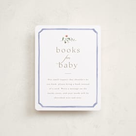 Baby Shower Insert Cards