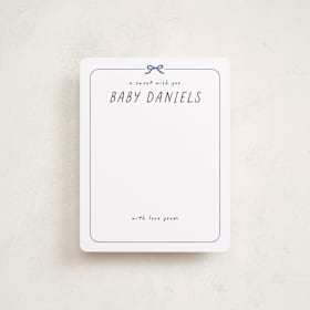 Baby Shower Insert Cards