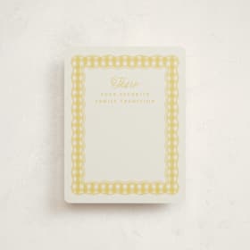Baby Shower Insert Cards
