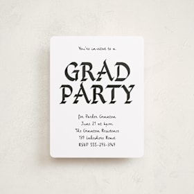 Graduation Insert Cards