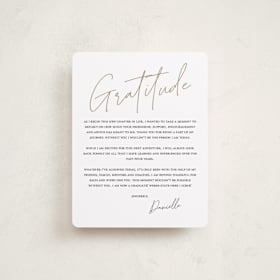 Graduation Insert Cards
