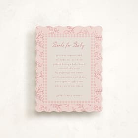 Baby Shower Insert Cards