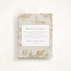 Baby Shower Insert Cards
