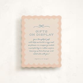 Baby Shower Insert Cards