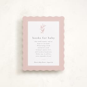 Baby Shower Insert Cards
