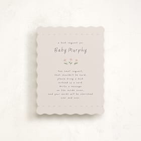 Baby Shower Insert Cards