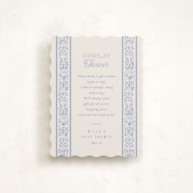 Baby Shower Insert Cards