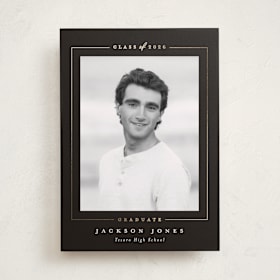 Foil-Pressed Graduation Announcements
