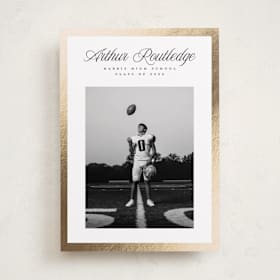 Foil-Pressed Graduation Announcements