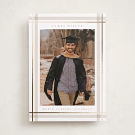 Foil-Pressed Graduation Announcements