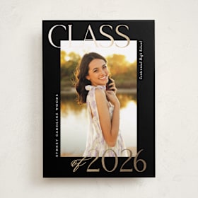 Foil-Pressed Graduation Announcements