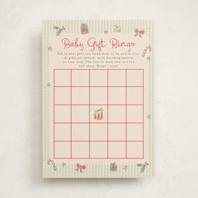 Baby Shower Game Cards