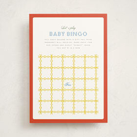 Baby Shower Game Cards
