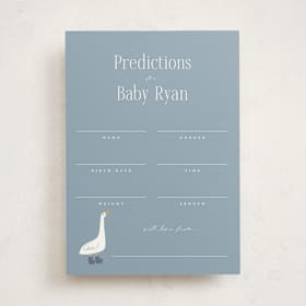 Baby Shower Game Cards
