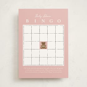 Baby Shower Game Cards