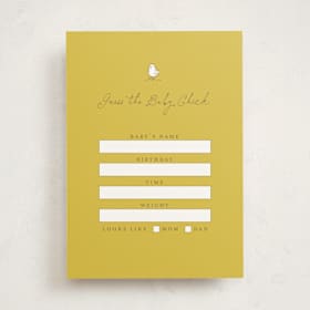 Baby Shower Game Cards