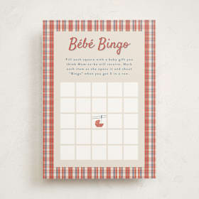 Baby Shower Game Cards