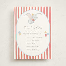 Baby Shower Game Cards