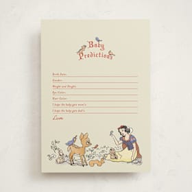 Baby Shower Game Cards