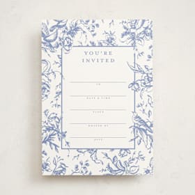 Fill-In Invitations
