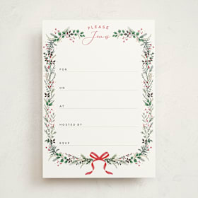 Fill-In Invitations
