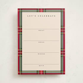 Fill-In Invitations