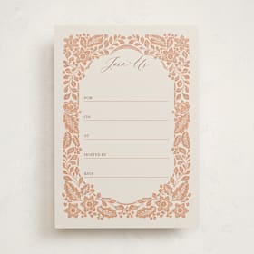 Fill-In Invitations
