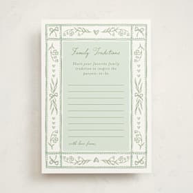 Baby Shower Activity Cards