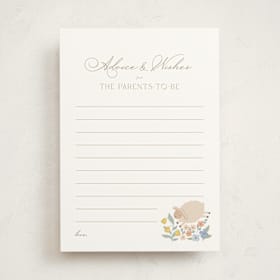 Baby Shower Activity Cards