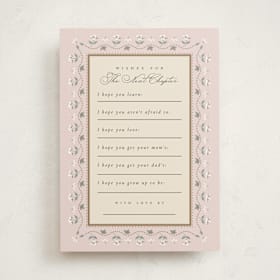Baby Shower Activity Cards