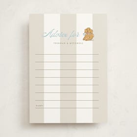 Baby Shower Activity Cards