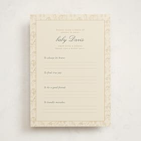 Baby Shower Activity Cards