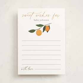 Baby Shower Activity Cards