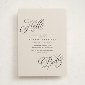 Baby Shower Invitations